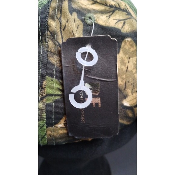 DF Imports Camo w/ Bullet Holes Embroidered Baseball Hat Adjustable NWT - Picture 4 of 8